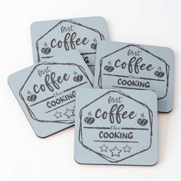 Item preview, First Coffee Then cooking - Idea divertida de regalo de cita de cocina para hombres y mujeres designed and sold by Mmmm3344.