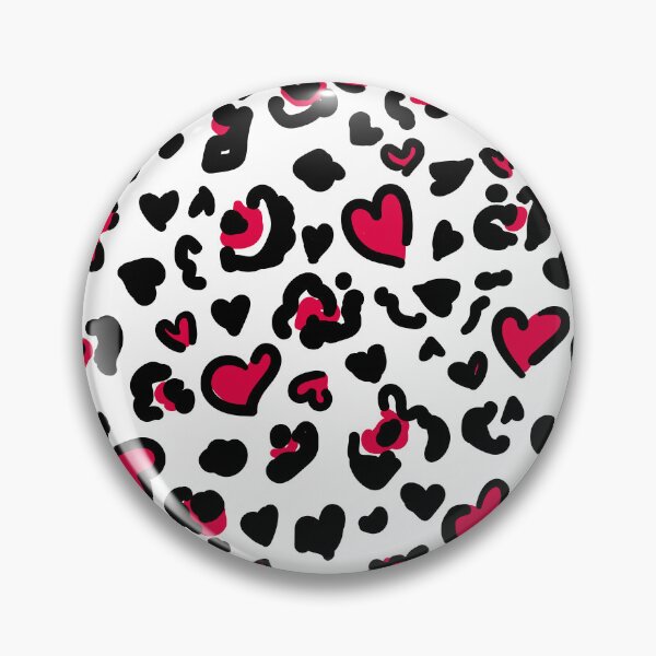 Item preview, Heart Shapes Cheetah or Leopard Valentines Day Pattern designed and sold by mrhighsky.
