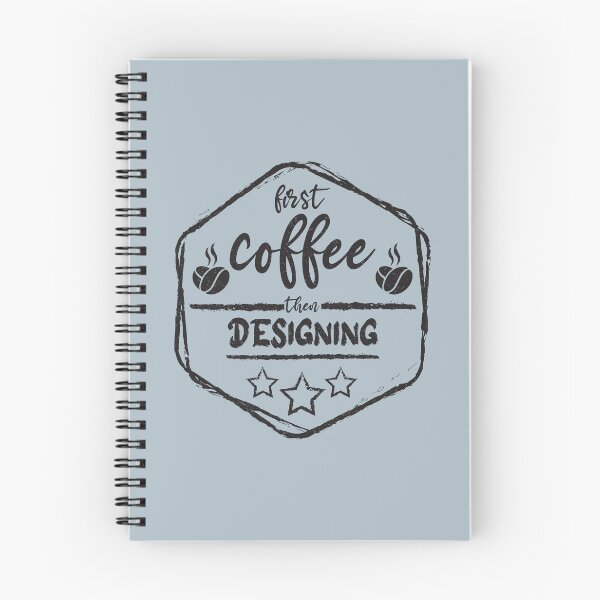 Item preview, First Coffee Then designing - Funny designing quote gift idea For Men and Women designed and sold by Mmmm3344.