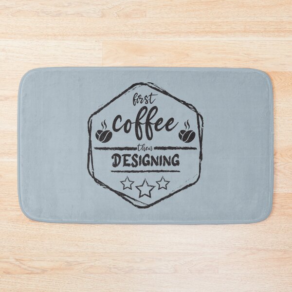 Item preview, First Coffee Then designing - Funny designing quote gift idea For Men and Women designed and sold by Mmmm3344.
