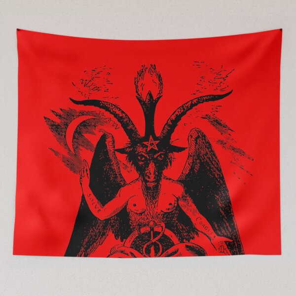 Item preview, Baphomet Satanic Art Designs designed and sold by SeventhGate.