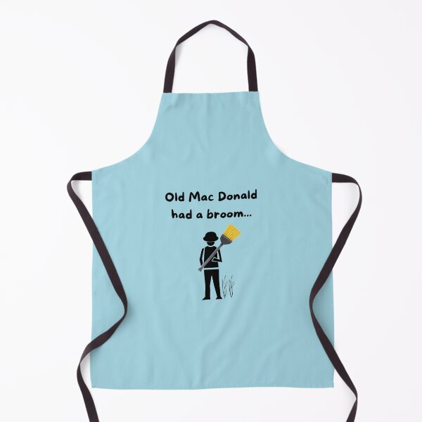 Item preview, Old Mac Donald Had a Broom Funny Cleaning Housekeeping designed and sold by SavvyCleaner.