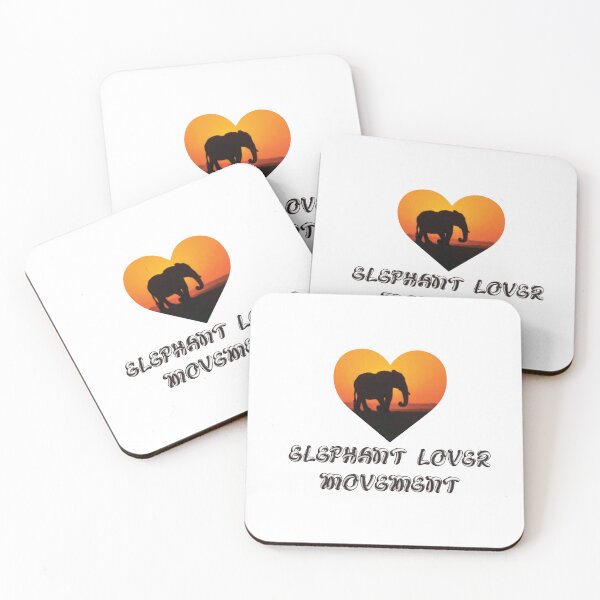 Item preview, ELEPHANT LOVER MOVEMENT heart designed and sold by Inari Designs.