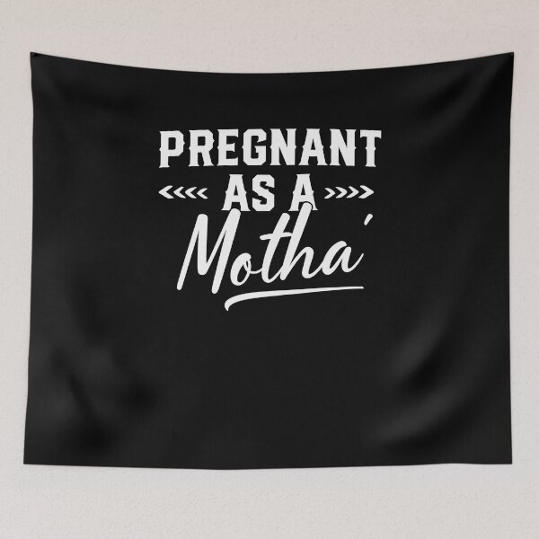Item preview, Pregnant As A Motha Shirt, Pregnancy Announcment, Expectant Mother, Baby Shower Gift, Baby Shower, Baby, Pregnancy Shirt, Maternity Shirt designed and sold by aymob.