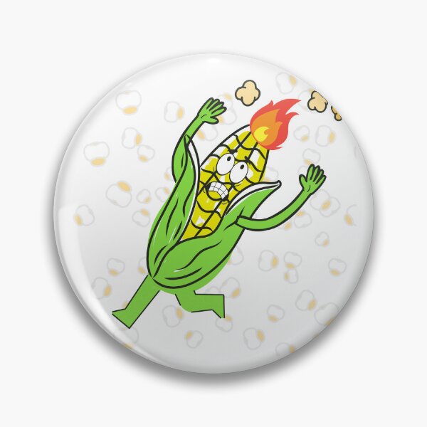 Item preview, Corn on fire designed and sold by DrGingyWho.