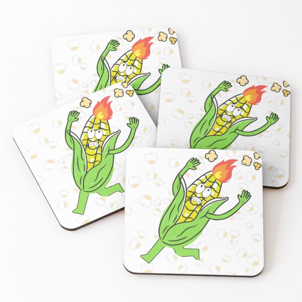 Item preview, Corn on fire designed and sold by DrGingyWho.