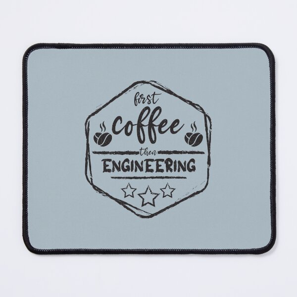 Item preview, First Coffee Then engineering - Funny engineering quote gift idea For Men and Women designed and sold by Mmmm3344.