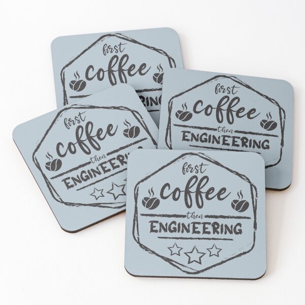 Item preview, First Coffee Then engineering - Funny engineering quote gift idea For Men and Women designed and sold by Mmmm3344.