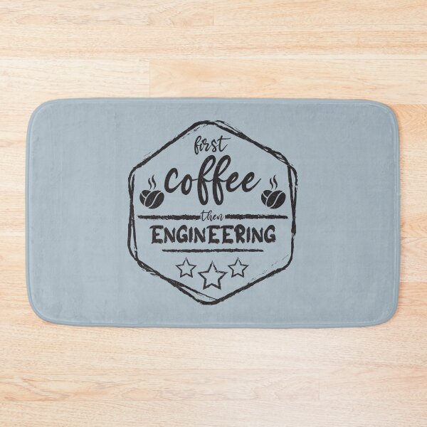 Item preview, First Coffee Then engineering - Funny engineering quote gift idea For Men and Women designed and sold by Mmmm3344.