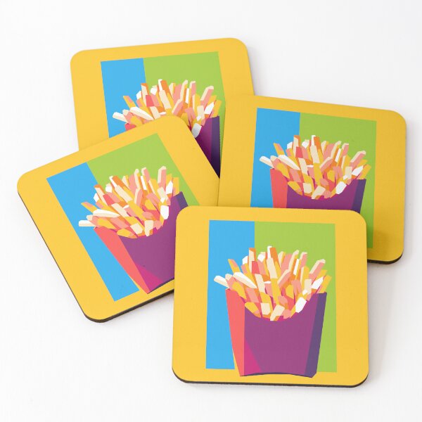 Item preview, Funny French Fries Pop Art Illustration designed and sold by Rifafin.