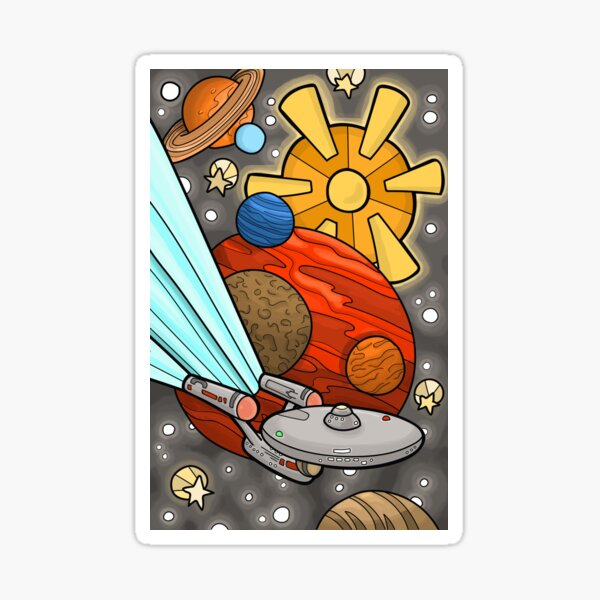 The Final Frontier Sticker