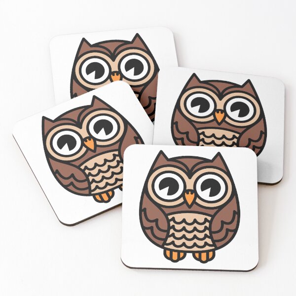 Item preview, Cute Owl with Big Eyes designed and sold by Kanchan1987.