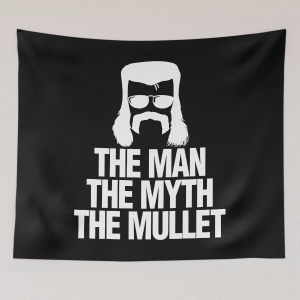 Item preview, The Man The Myth The Mullet designed and sold by Bendthetrend.