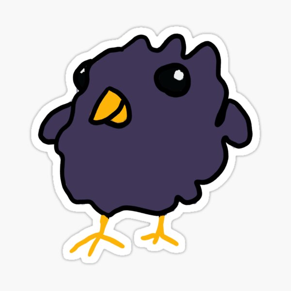 Baby Crow at Crow Collective Sticker