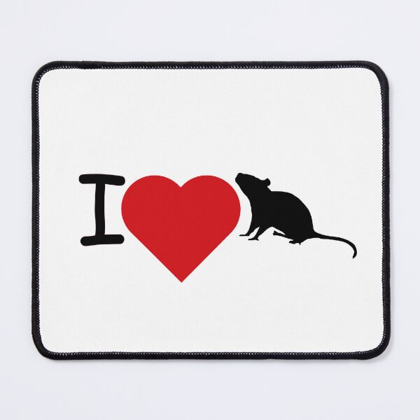 Item preview, I love rats designed and sold by 4You4U.