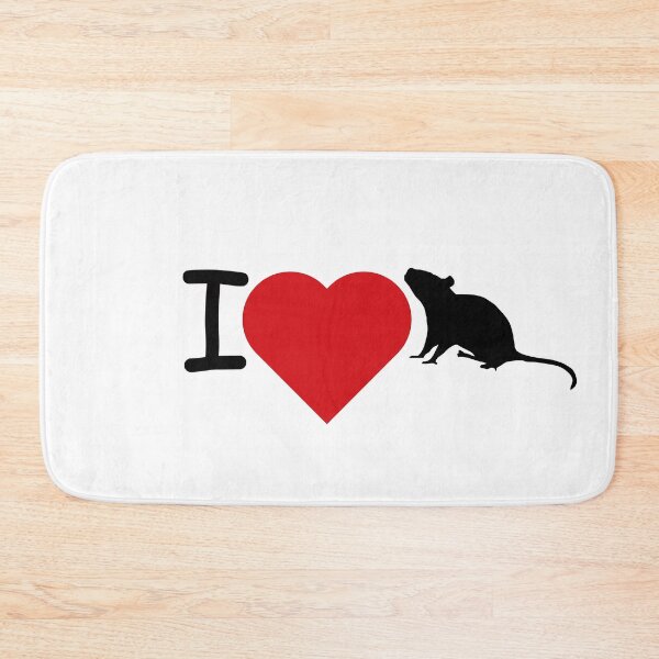 Item preview, I love rats designed and sold by 4You4U.