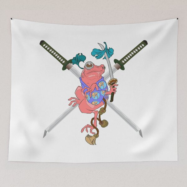 Item preview, Frog holding a sword designed and sold by Scopestor.