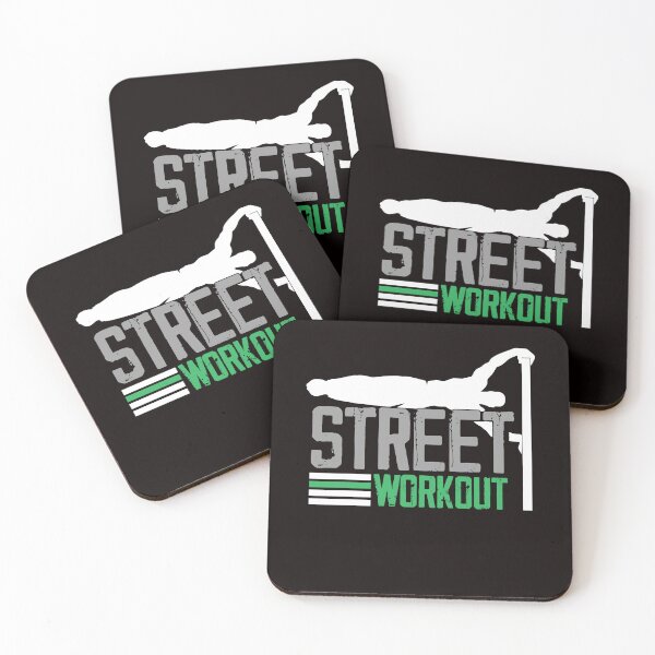 Artikelvorschau, Street Workout Calisthenics Gym Fitness Training Übung entworfen und verkauft von TomGiantDesigns.