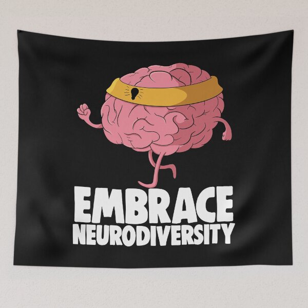 Item preview, Embrace Neuro-Diversity designed and sold by Bendthetrend.