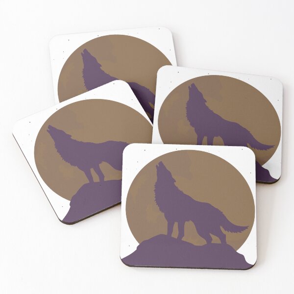 Item preview,  Howling Wolf & full moon designed and sold by fouzy.