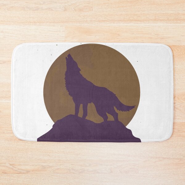 Item preview,  Howling Wolf & full moon designed and sold by fouzy.