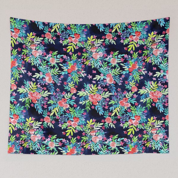 Item preview, Loose Watercolor Floral designed and sold by Rebecca Reck Art.
