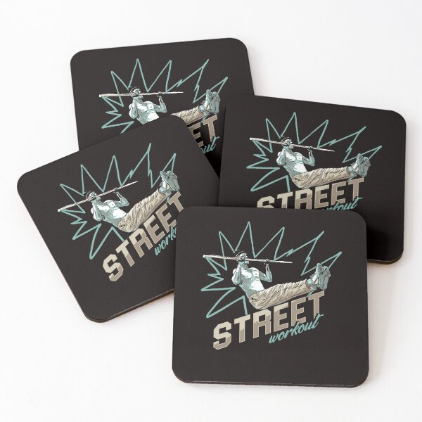 Item preview, Street Workout Calisthenics Gym Training Fitness Exercise designed and sold by TomGiantDesigns.