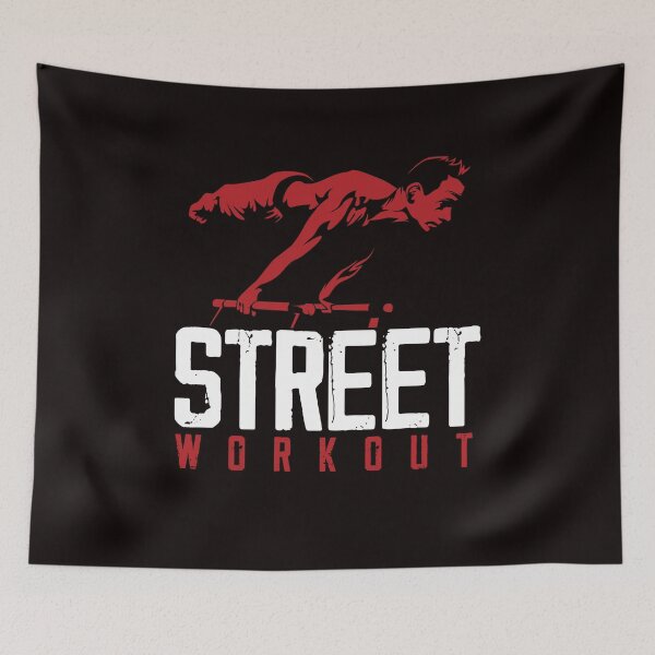 Item preview, Street Workout Calisthenics Gym Training Exercise Fitness designed and sold by TomGiantDesigns.