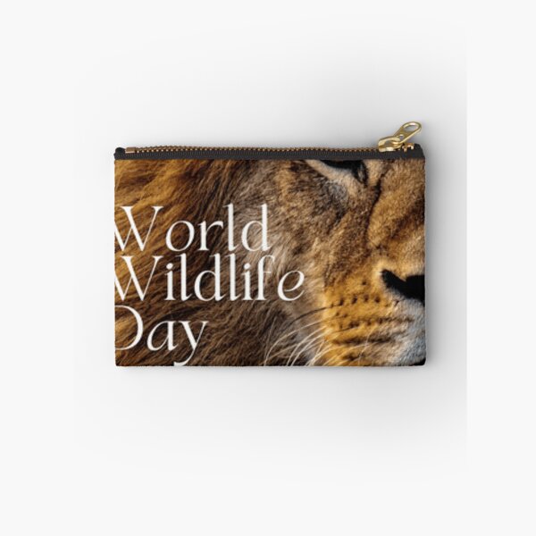 Item preview, world wildlife day yellow white hoodie designed and sold by Unique7design.