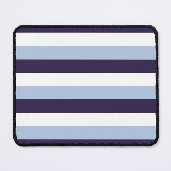 Item preview, 3 Large ALICE BLUE, NAVY BLUE and WHITE Horizontal STRIPES designed and sold by RachelMacht.