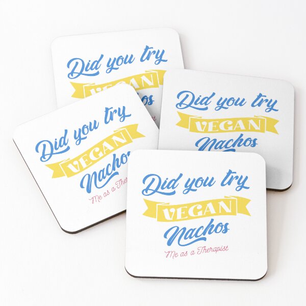 Item preview, Did you try Vegan Nachos ? - Me as a Therapist  designed and sold by Faith Over Feelings.