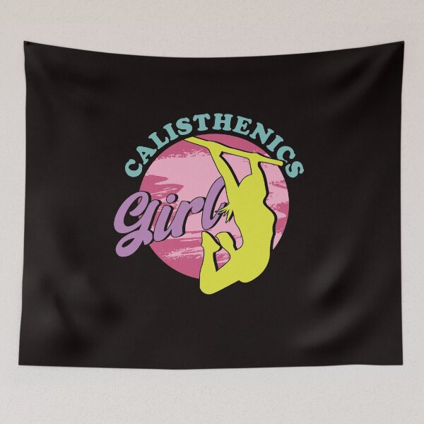 Item preview, Calisthenics Girl Street Workout Fitness Gym Training Sports designed and sold by TomGiantDesigns.