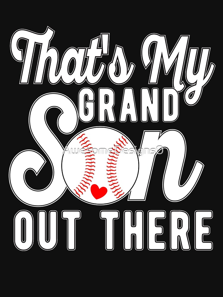 Baseball Grandma Shirt Grandson Baseball Love My Grandson -   Baseball  shirt designs, Custom baseball shirt, Grandparents shirt