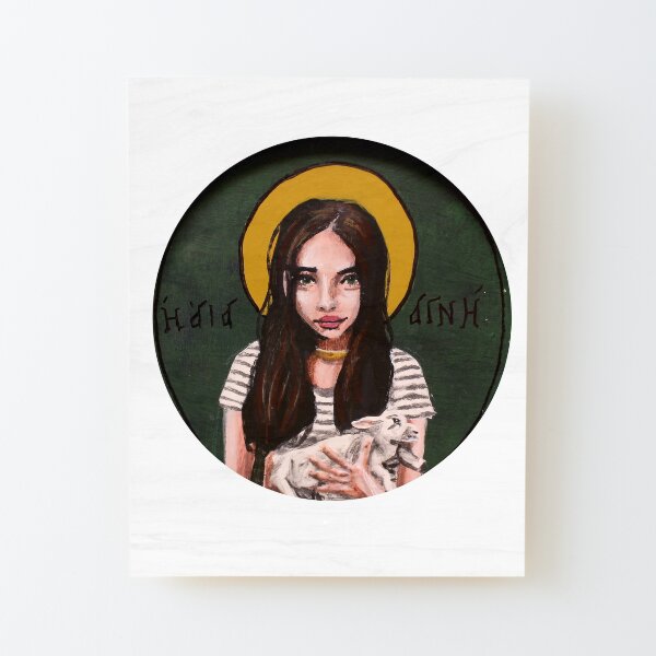 St. Agnes Wood Mounted Print