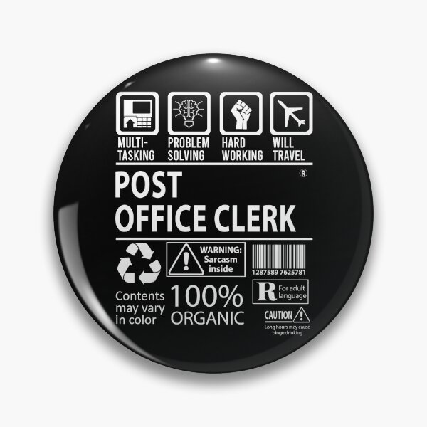 Item preview, Post Office Clerk T Shirt - MultiTasking Certified Job Gift Item Tee designed and sold by sabinacsnm.