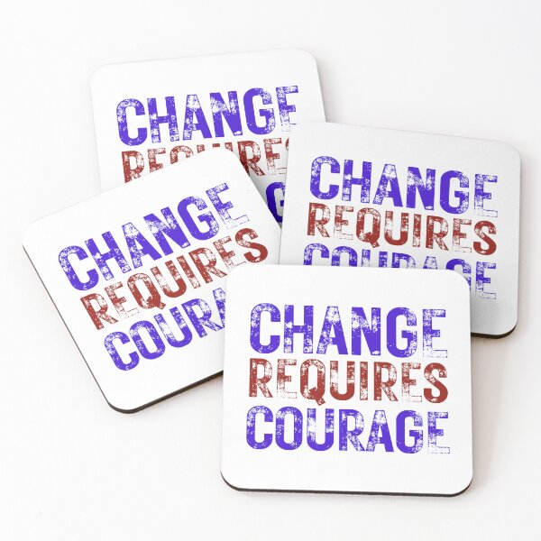 Item preview, CHANGE REQUIRES COURAGE INTERNATIONAL WOMENS DAY designed and sold by Mercurial Merkaba.