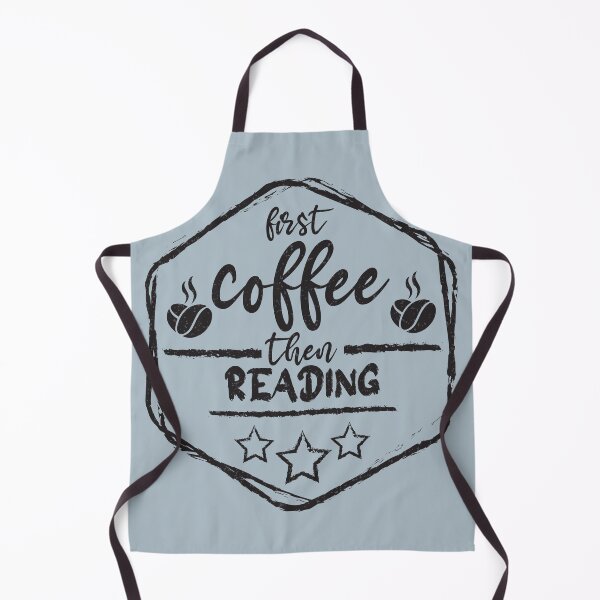 Item preview, First Coffee Then reading - Funny reading quote gift idea For Men and Women designed and sold by Mmmm3344.