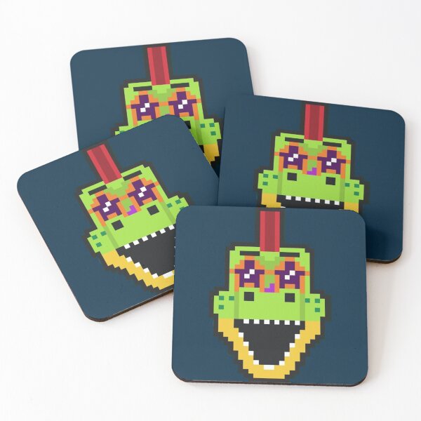 Item preview, pixel gator   designed and sold by KaitlinWatts.