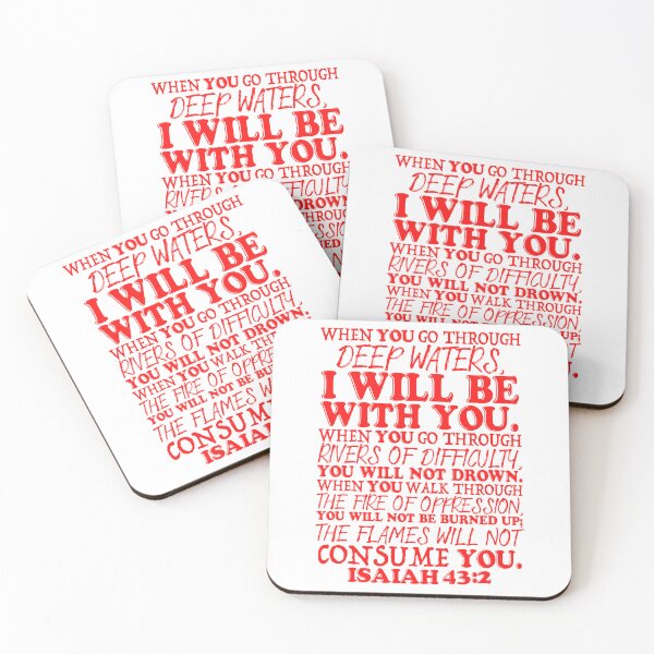 Item preview, Isaiah 43:2 I will be with you designed and sold by plushism.