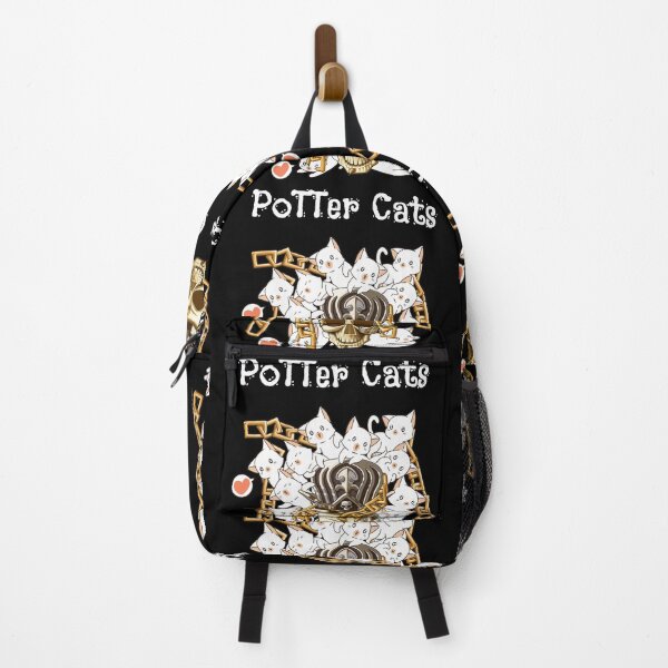 Item preview, potter cats white cats and skull   designed and sold by Tshirtk.
