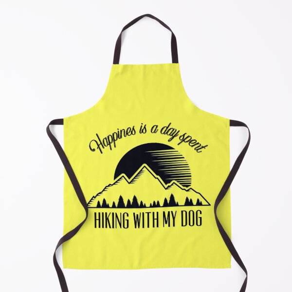 Item preview, Happines is a day spent hiking with my dog designed and sold by hrithik bajari.