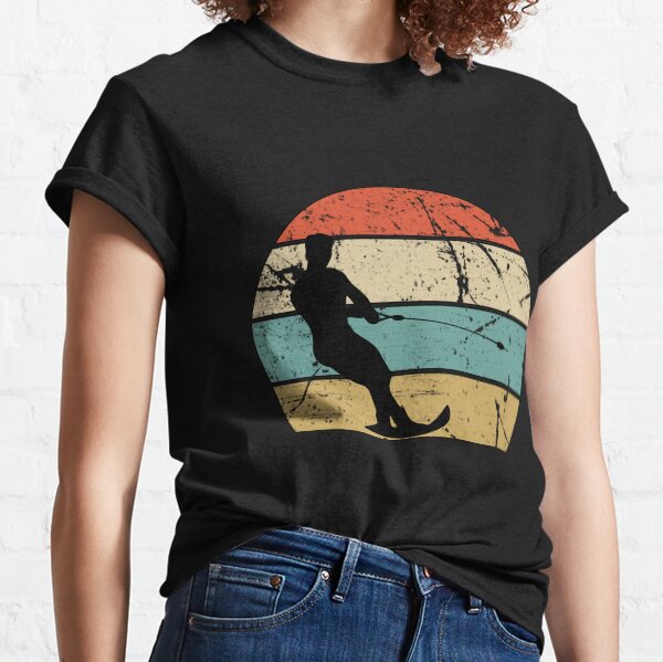 funny Water Skiing shirt, best Gifts for Christmas Classic T-Shirt