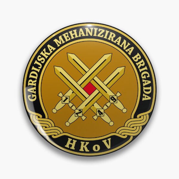 Item preview, Guards Mechanized Brigade - Gardijska mehanizirana brigada (Croatian Army) designed and sold by wordwidesymbols.