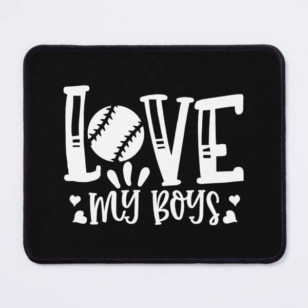 Item preview, Baseball Gift To Ship Love My Boys Sticker designed and sold by amiyacunni.