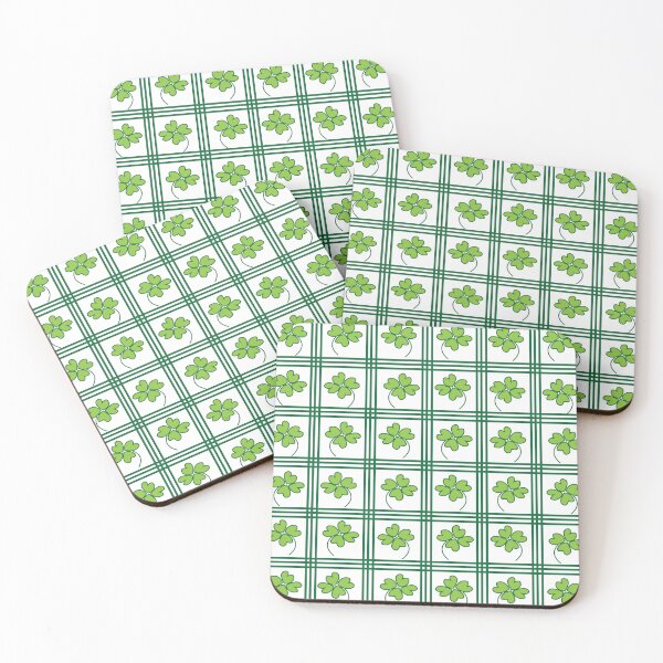 Item preview, Four Leaf Clover Seamless Pattern designed and sold by Nisha Prabhu.