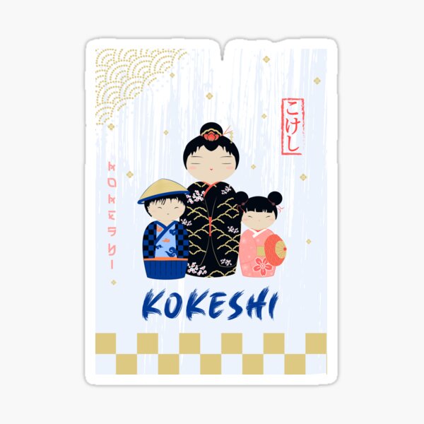 Item preview, Kokeshi designed and sold by Wimido.