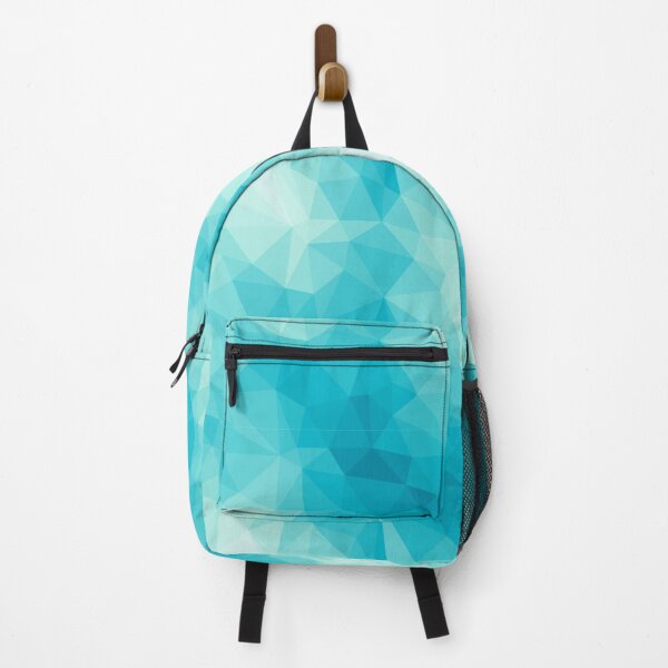 Item preview, Low poly blue pattern designed and sold by ProfiTrollka.