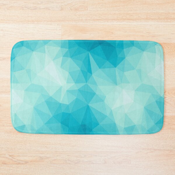 Item preview, Low poly blue pattern designed and sold by ProfiTrollka.