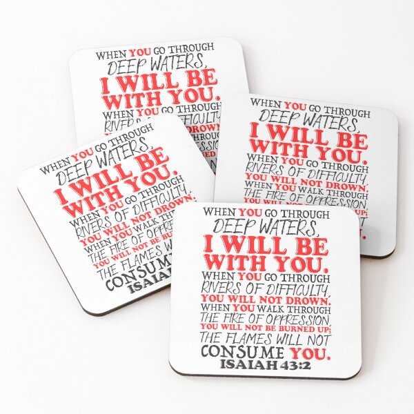 Item preview, Isaiah 43:2 I will be with you designed and sold by plushism.