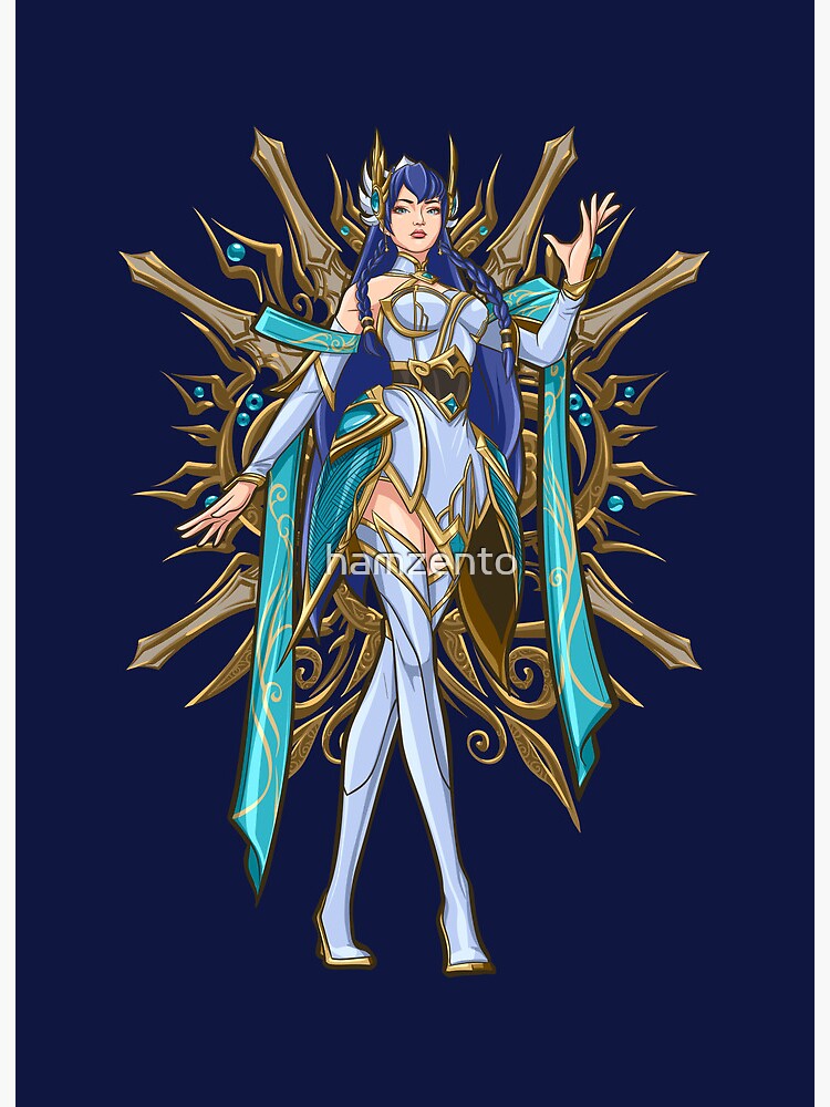 Divine Sword Irelia Art Board Print